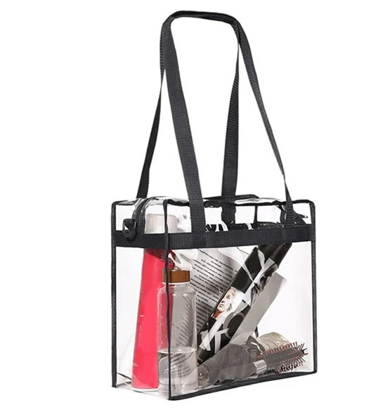 Transparent Pvc Tote Bag Women Large Transparent Tote Bag