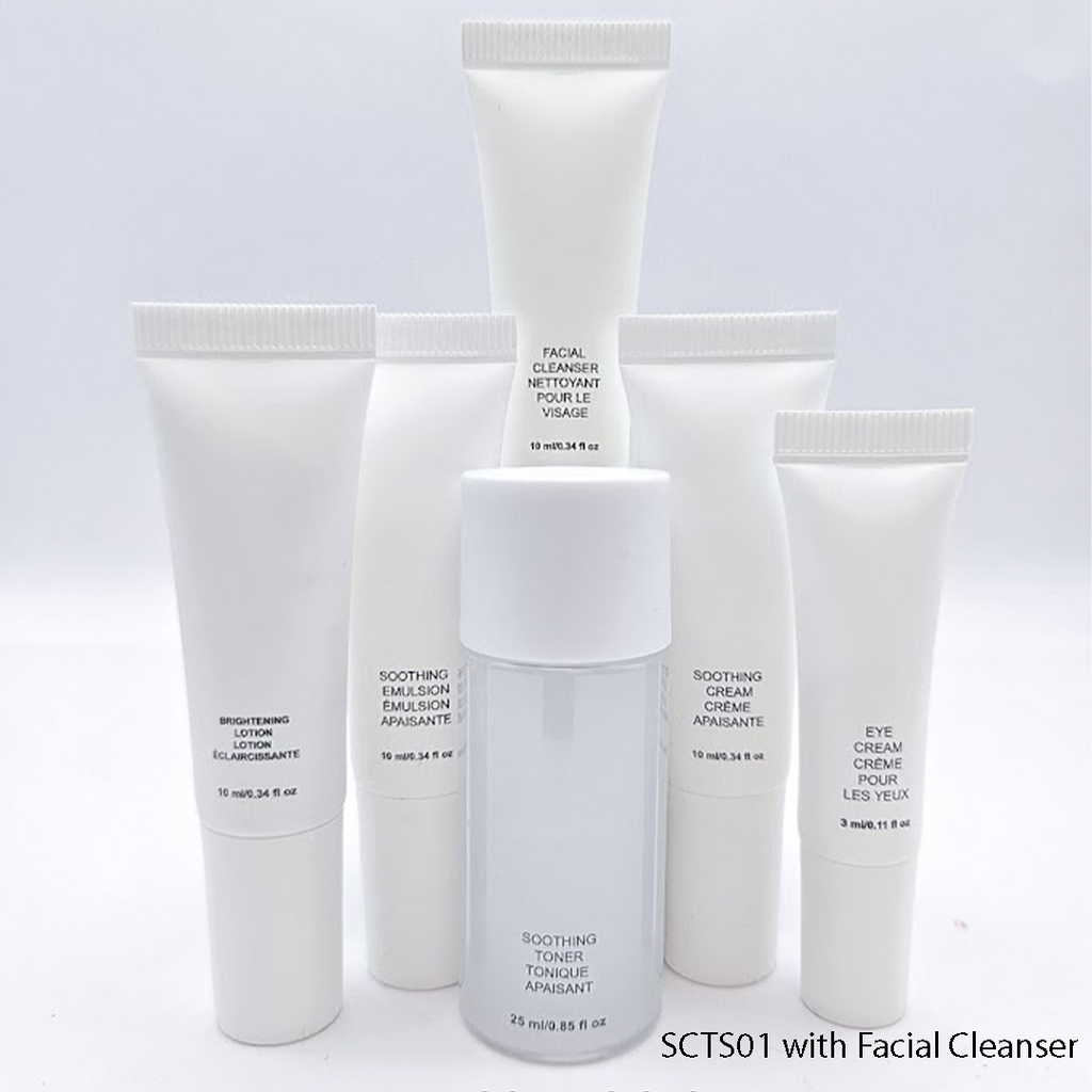Skincare Travel Set (with Facial Cleanser)