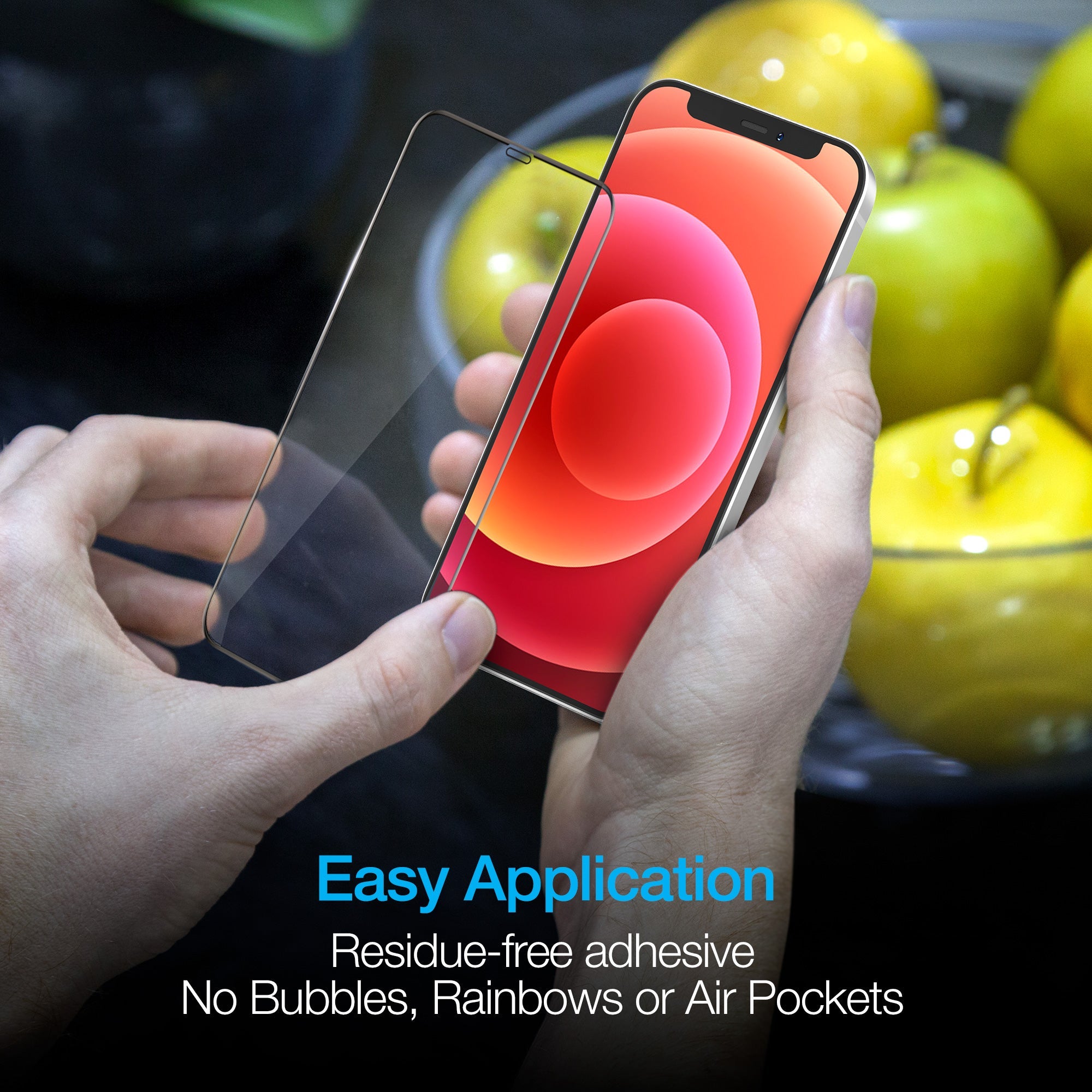 Naztech IntelliShield Tempered Glass w 3D Edge iPhone 12 Mini