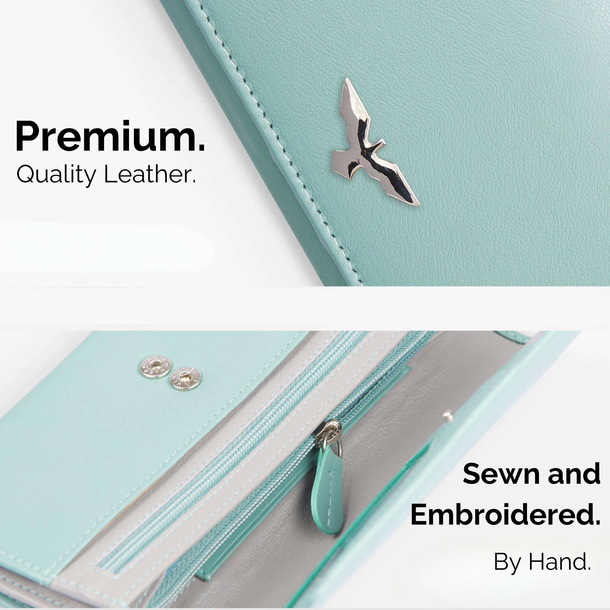 Cartera de Cuero para Mujer – Modelo Jasmine – IULIUS