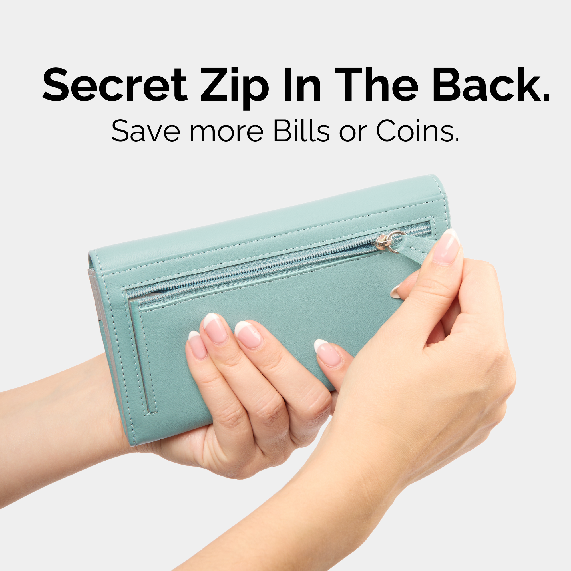 Cartera de Cuero para Mujer – Modelo Jasmine – IULIUS