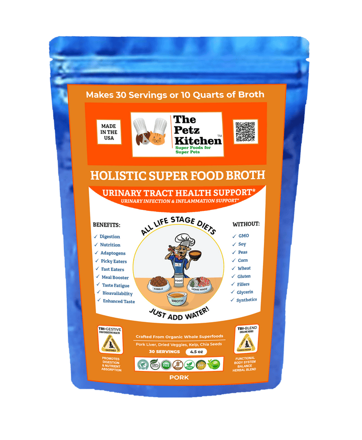 Petz Kitchen Super Food Broth for Urinary Tract Health Support