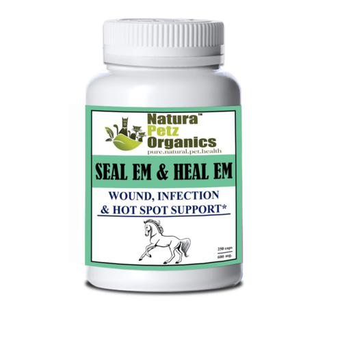 Seal Em & Heal Em Equine Wound and Infection Support Capsules
