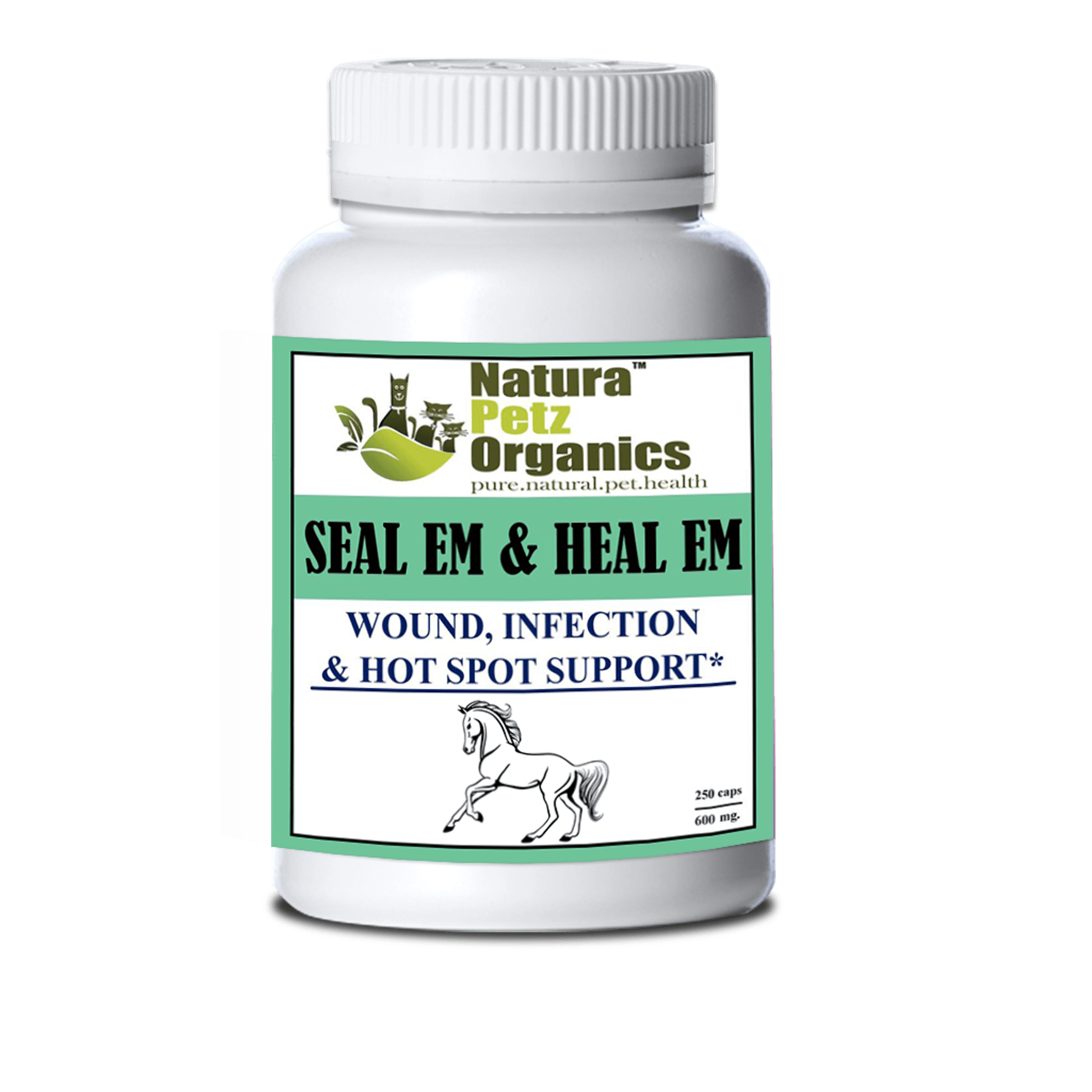 Seal Em & Heal Em Equine Wound and Infection Support Capsules