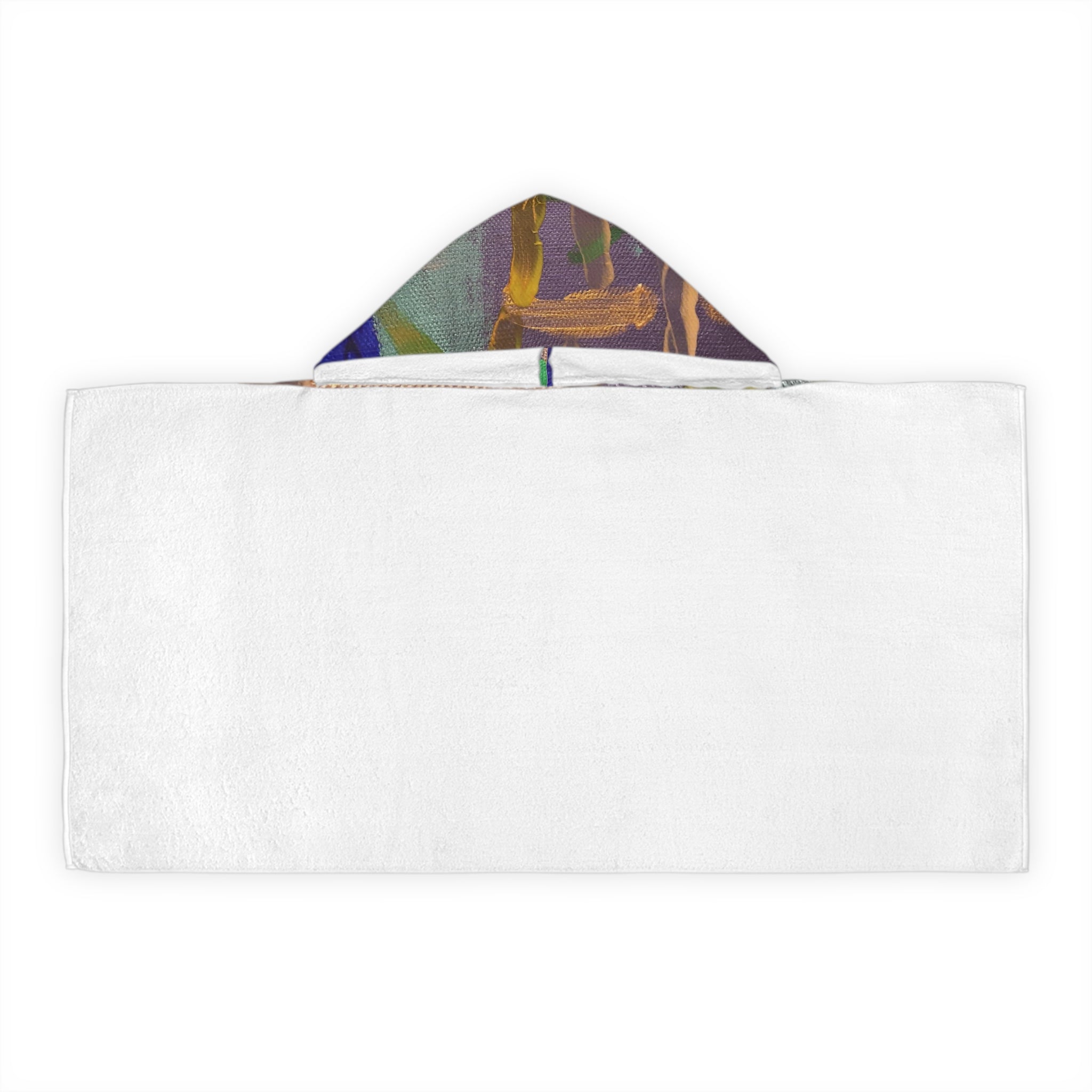 Abstract art Youth Hooded Towel