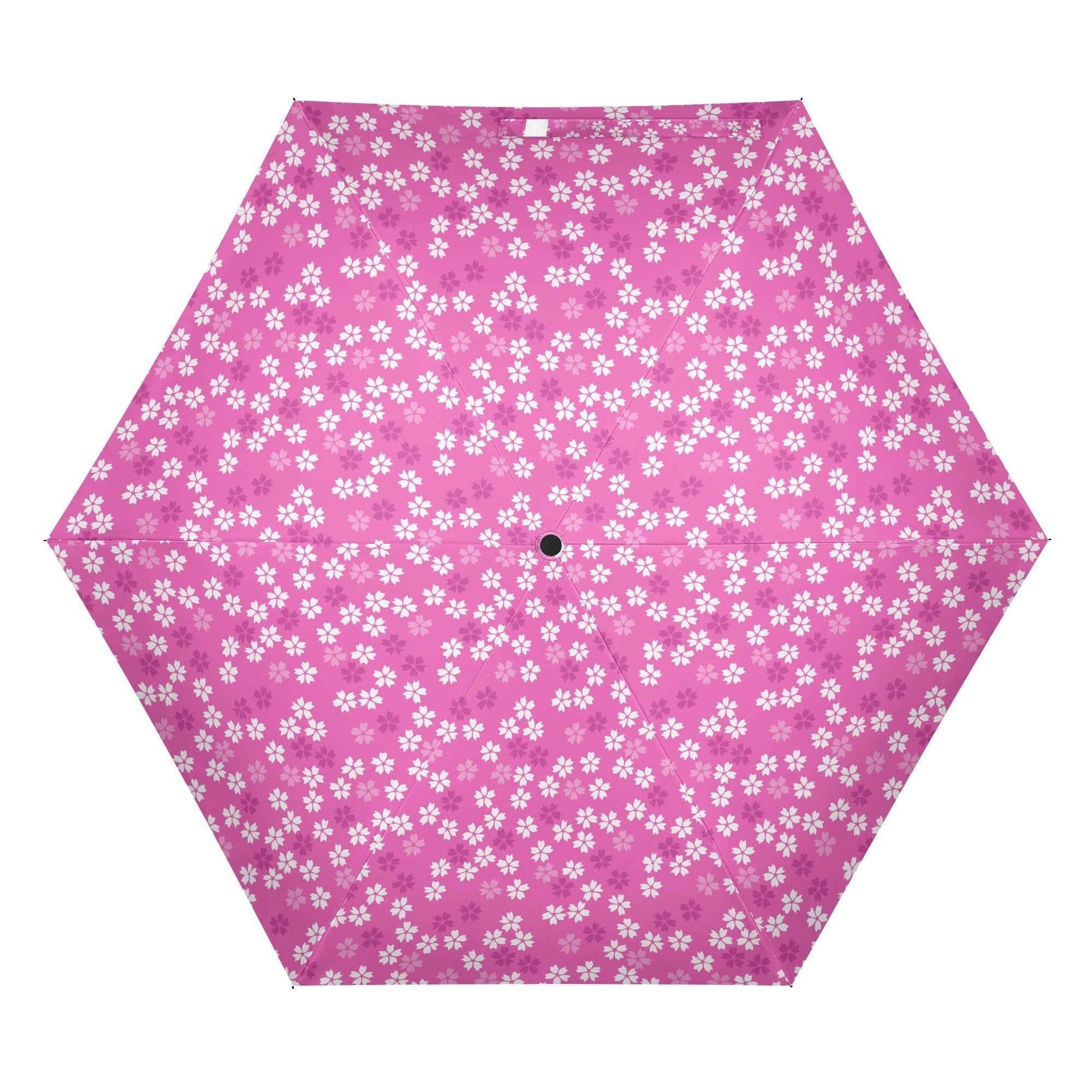 Pink floral Lightweight Manual Folding