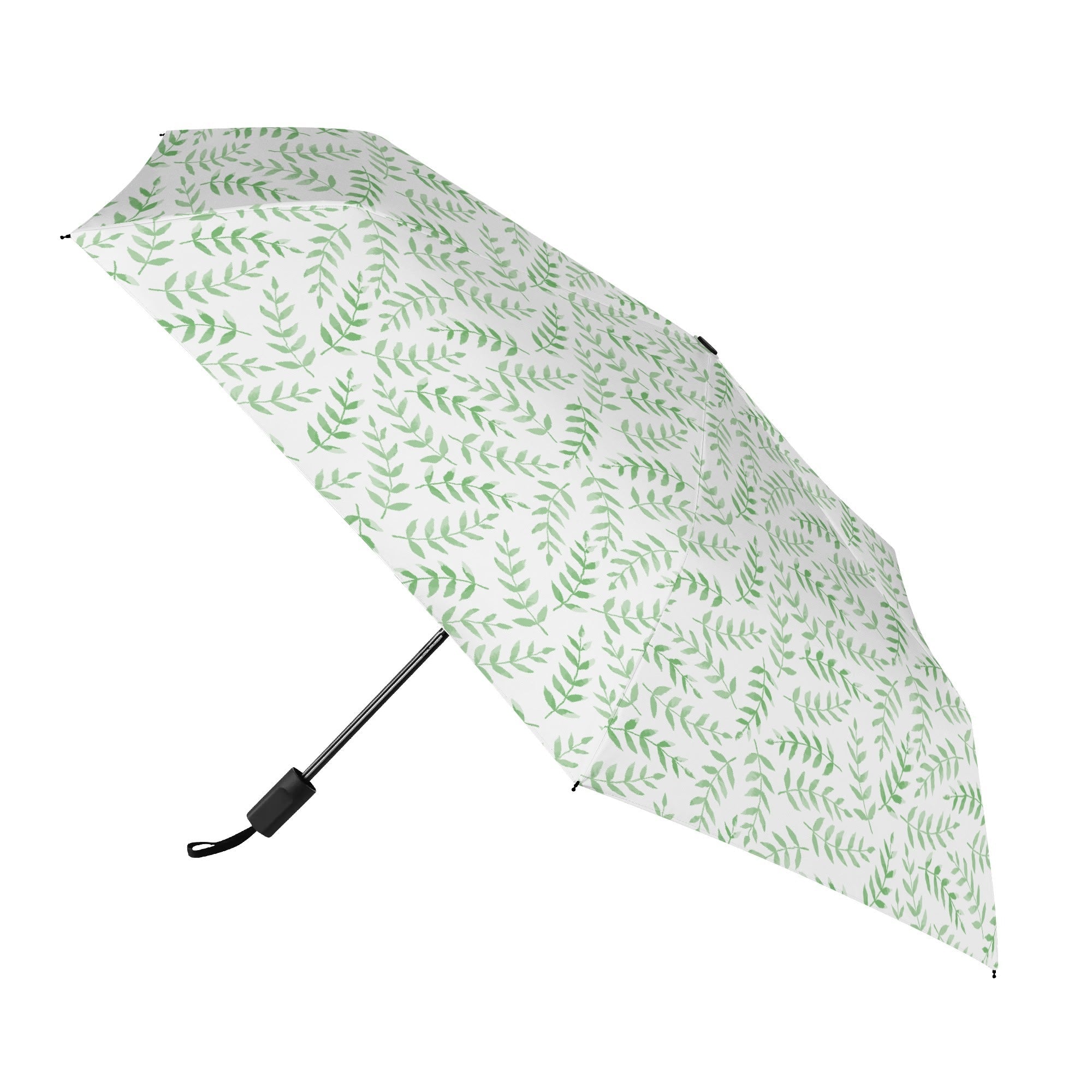 Leafy print Lightweight Manual Folding