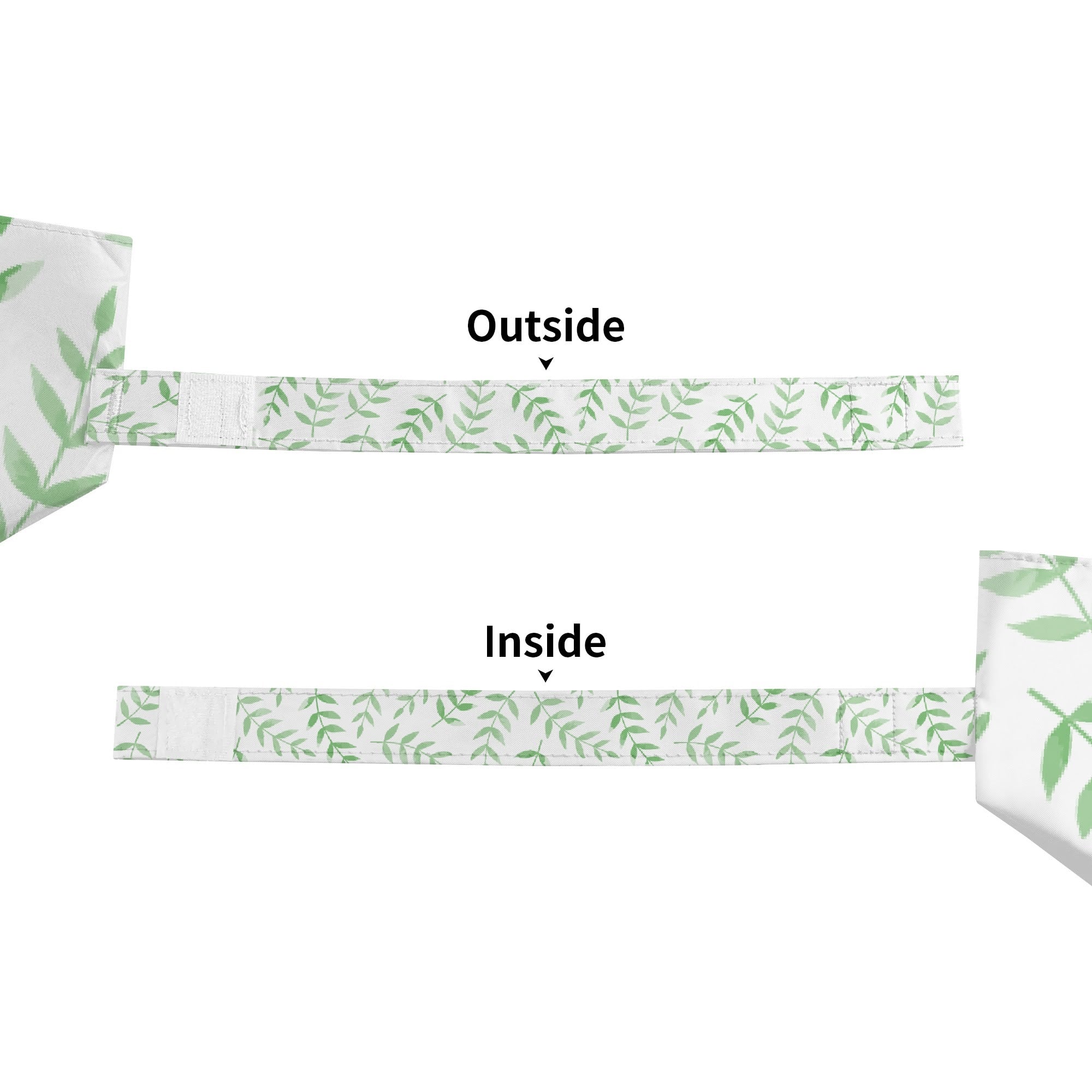 Leafy print Lightweight Manual Folding