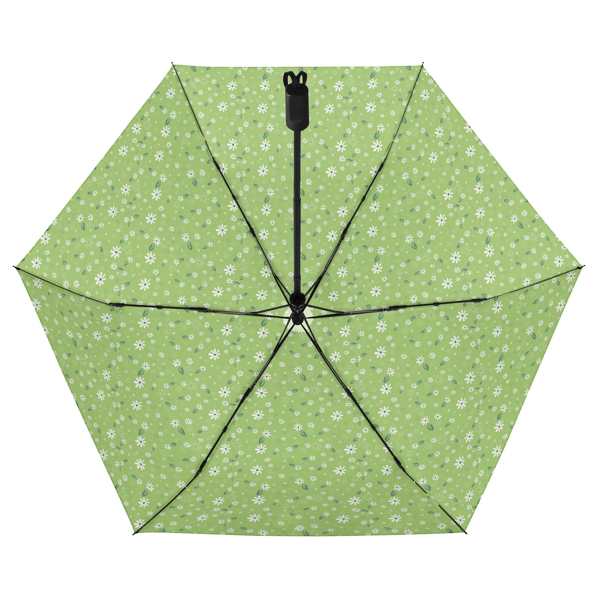 Green floral Lightweight Manual Folding