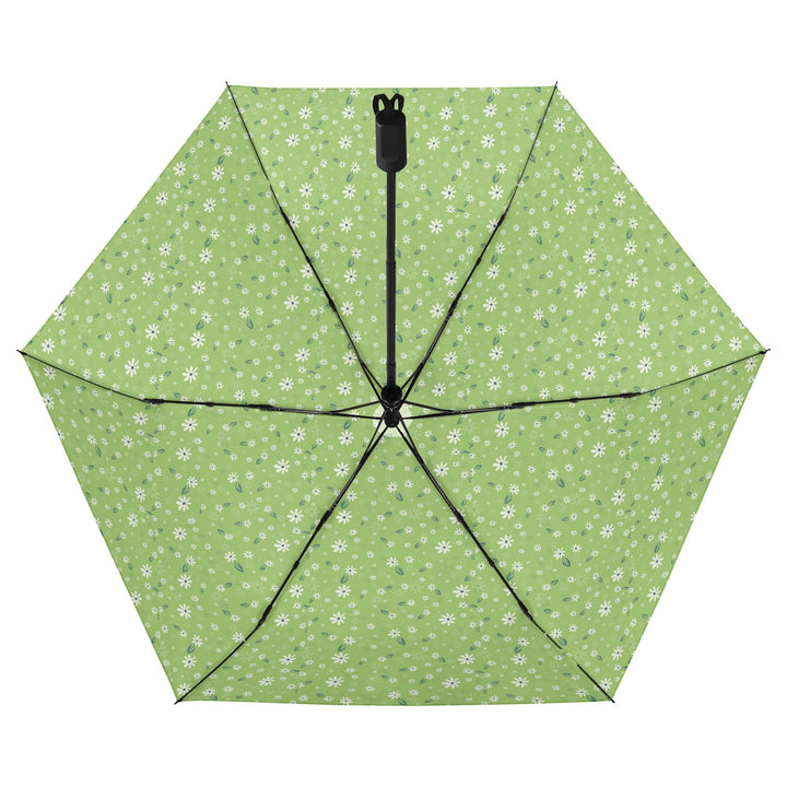 Green floral Lightweight Manual Folding