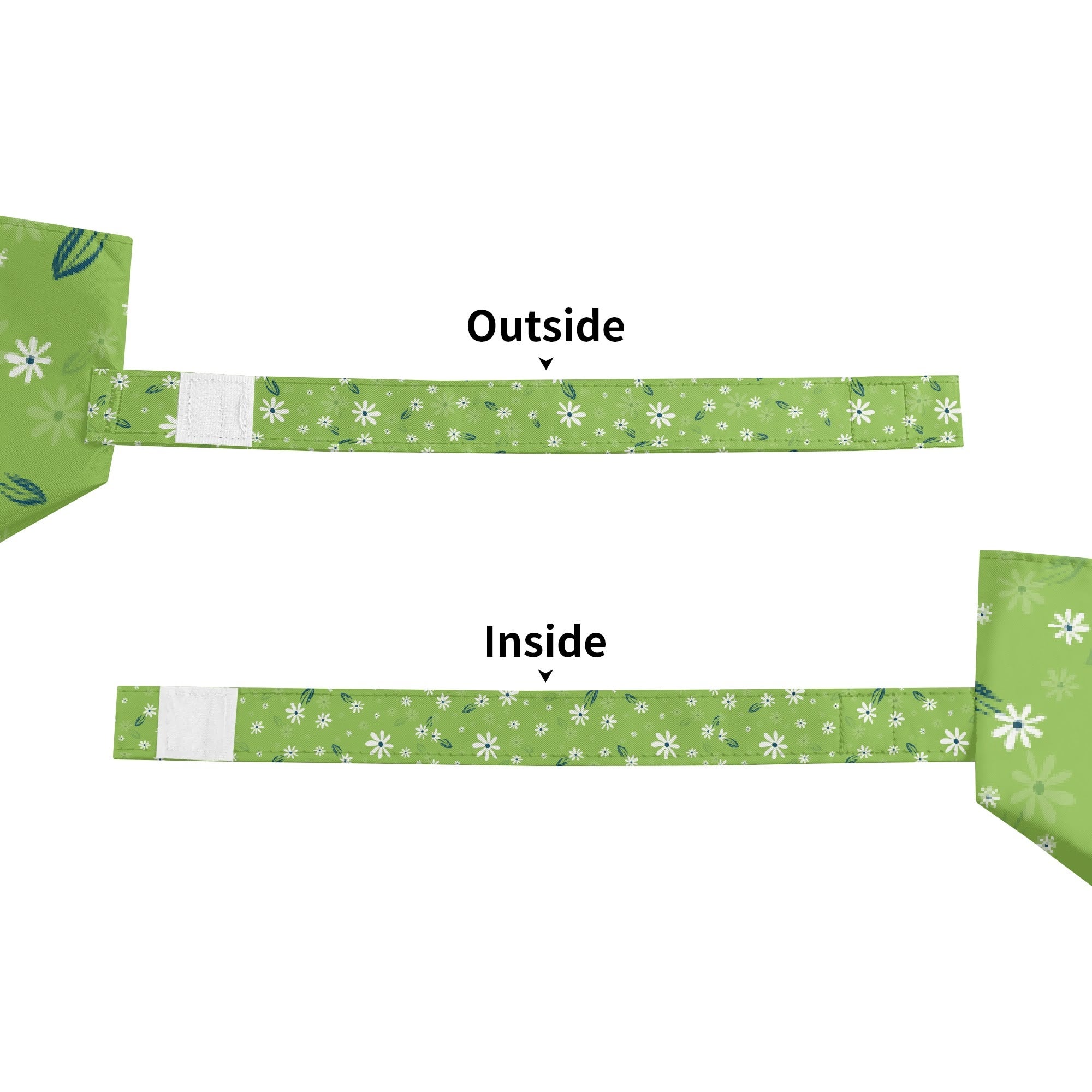 Green floral Lightweight Manual Folding