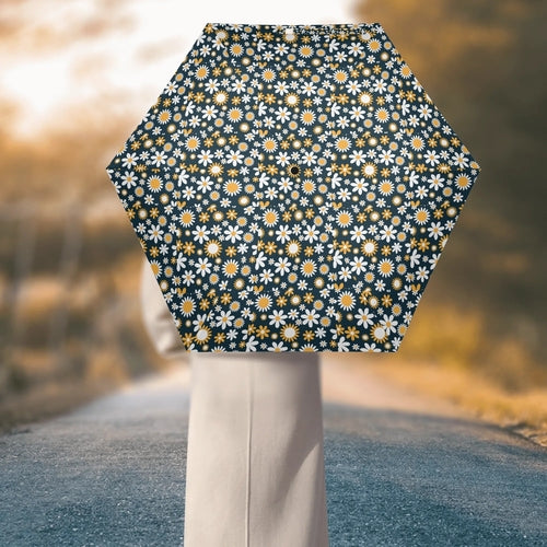 Lightweight Manual Folding Umbrella Printing Outside