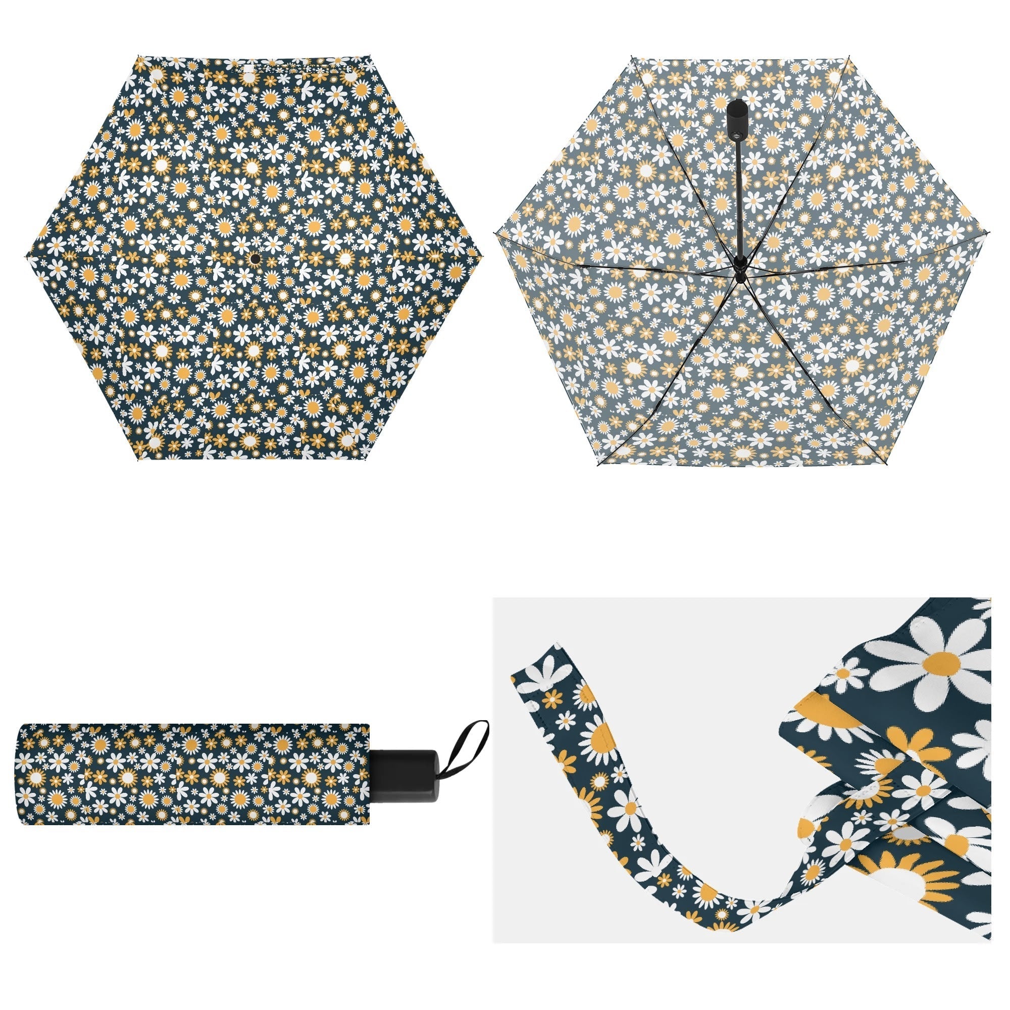Lightweight Manual Folding Umbrella Printing Outside