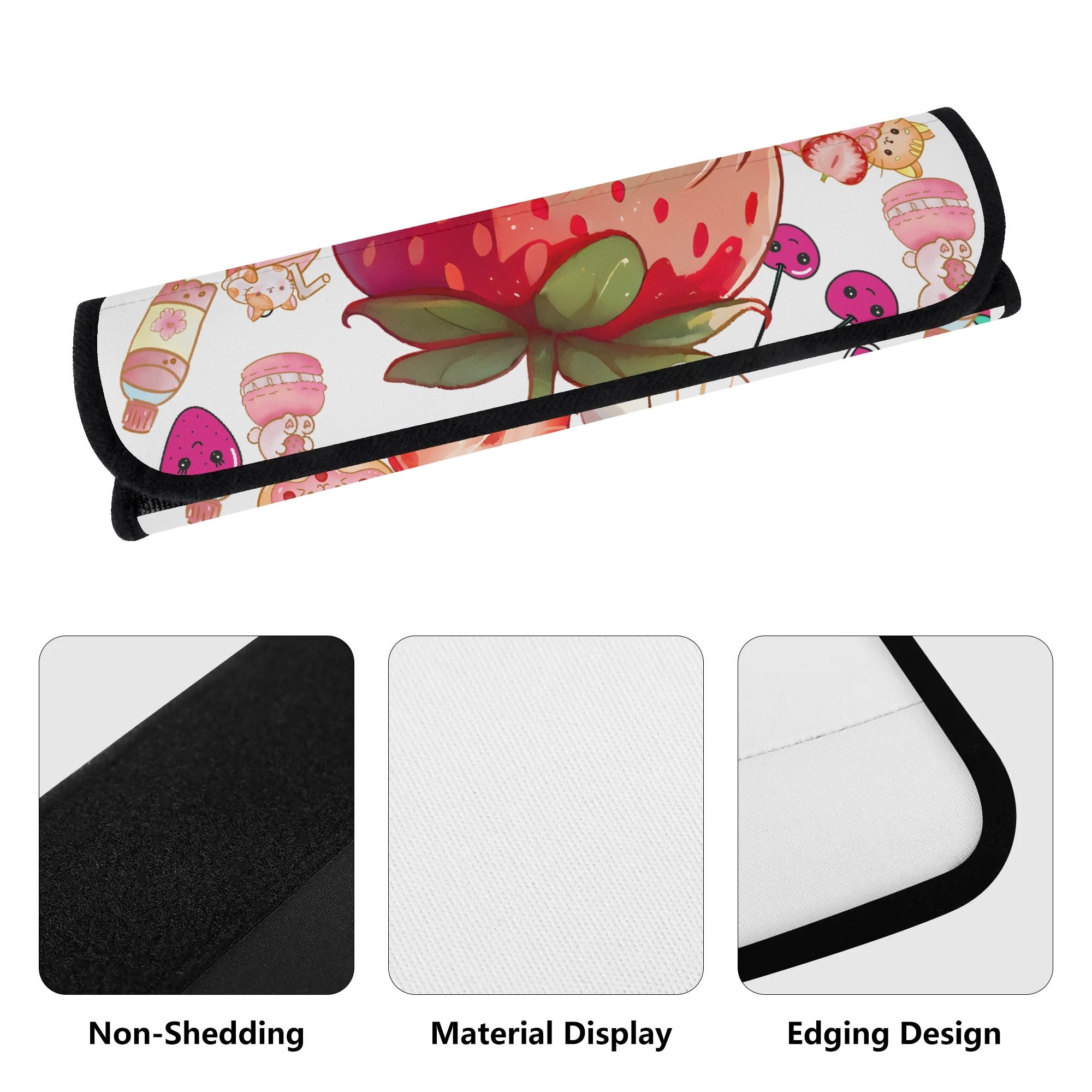 Strawberry Car Seat Belt Cover