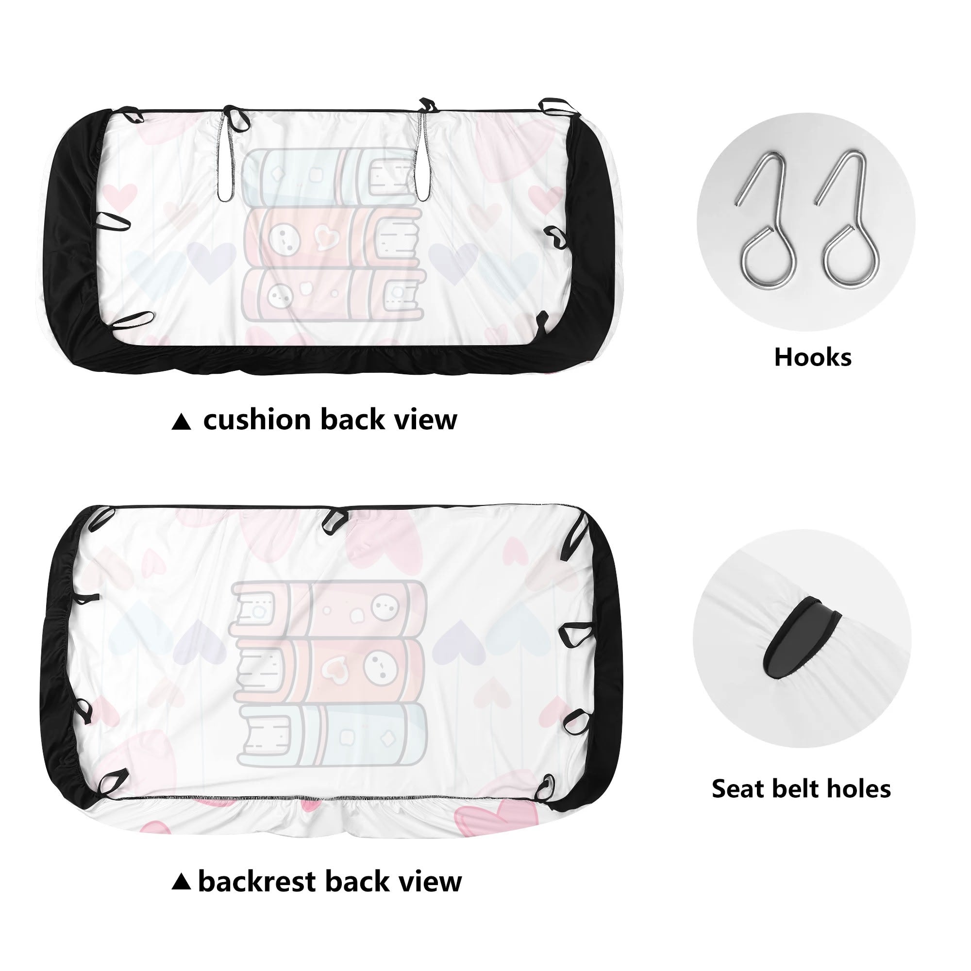 Book Soft and Lightweight Car Seat Covers