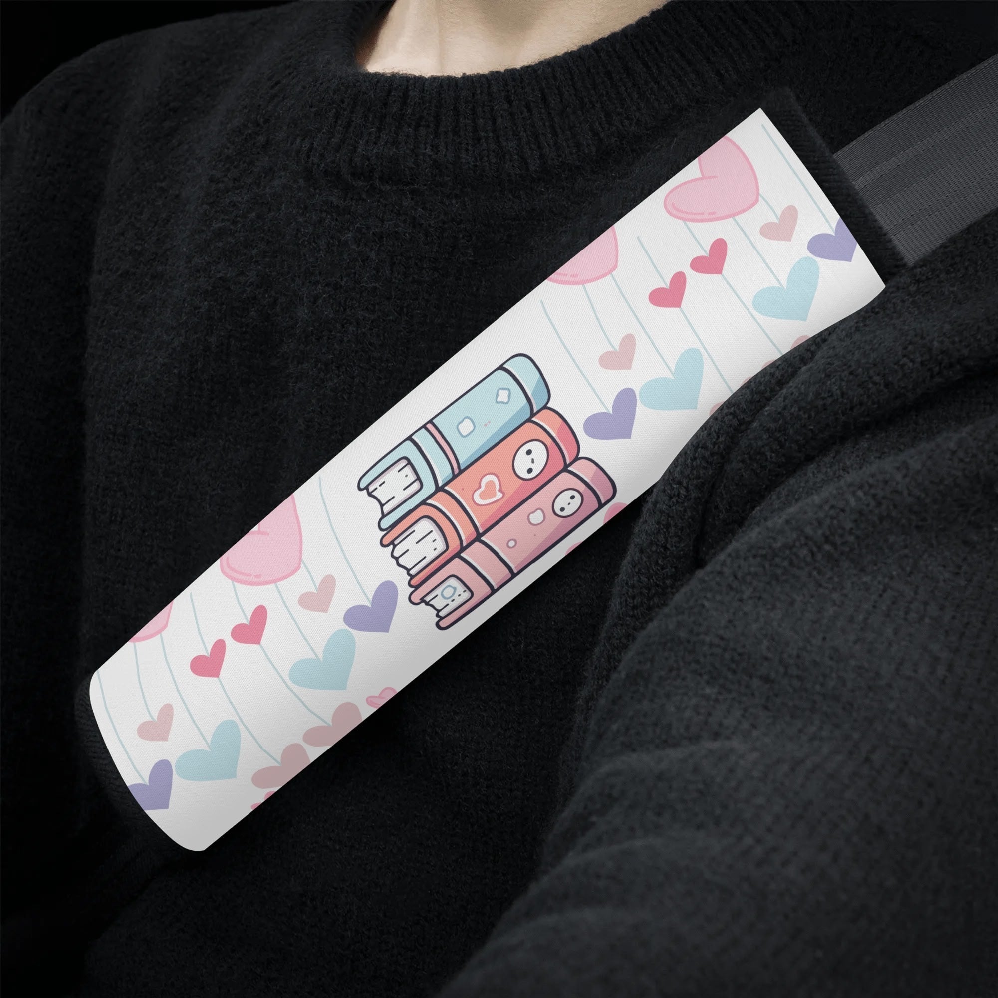 Book Car Seat Belt Cover