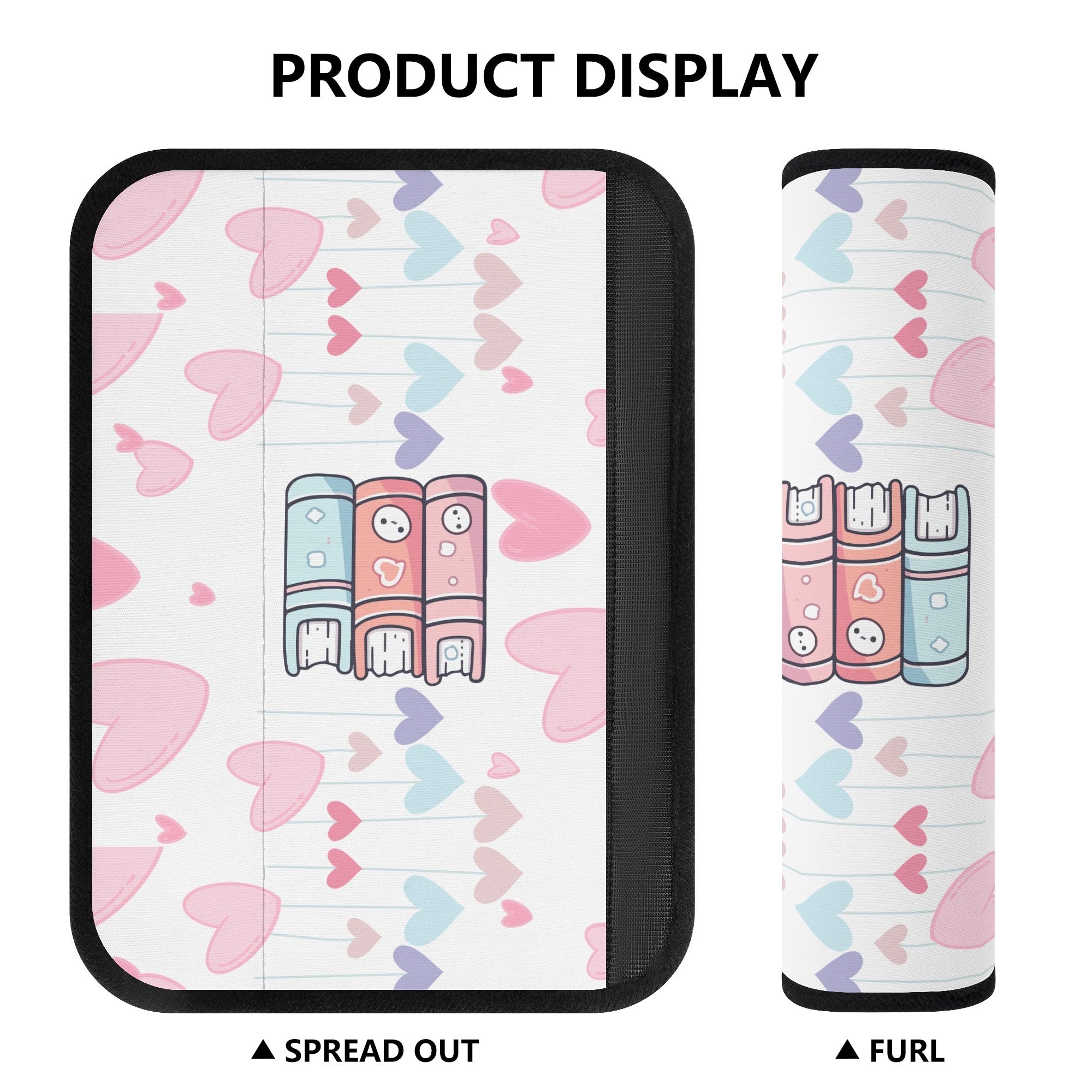 Book Car Seat Belt Cover