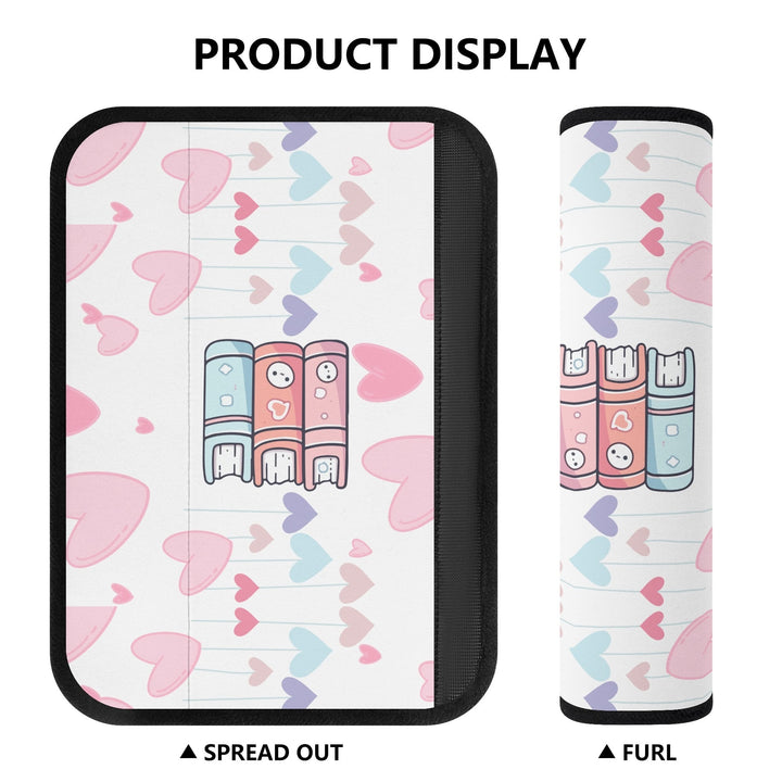 Book Car Seat Belt Cover