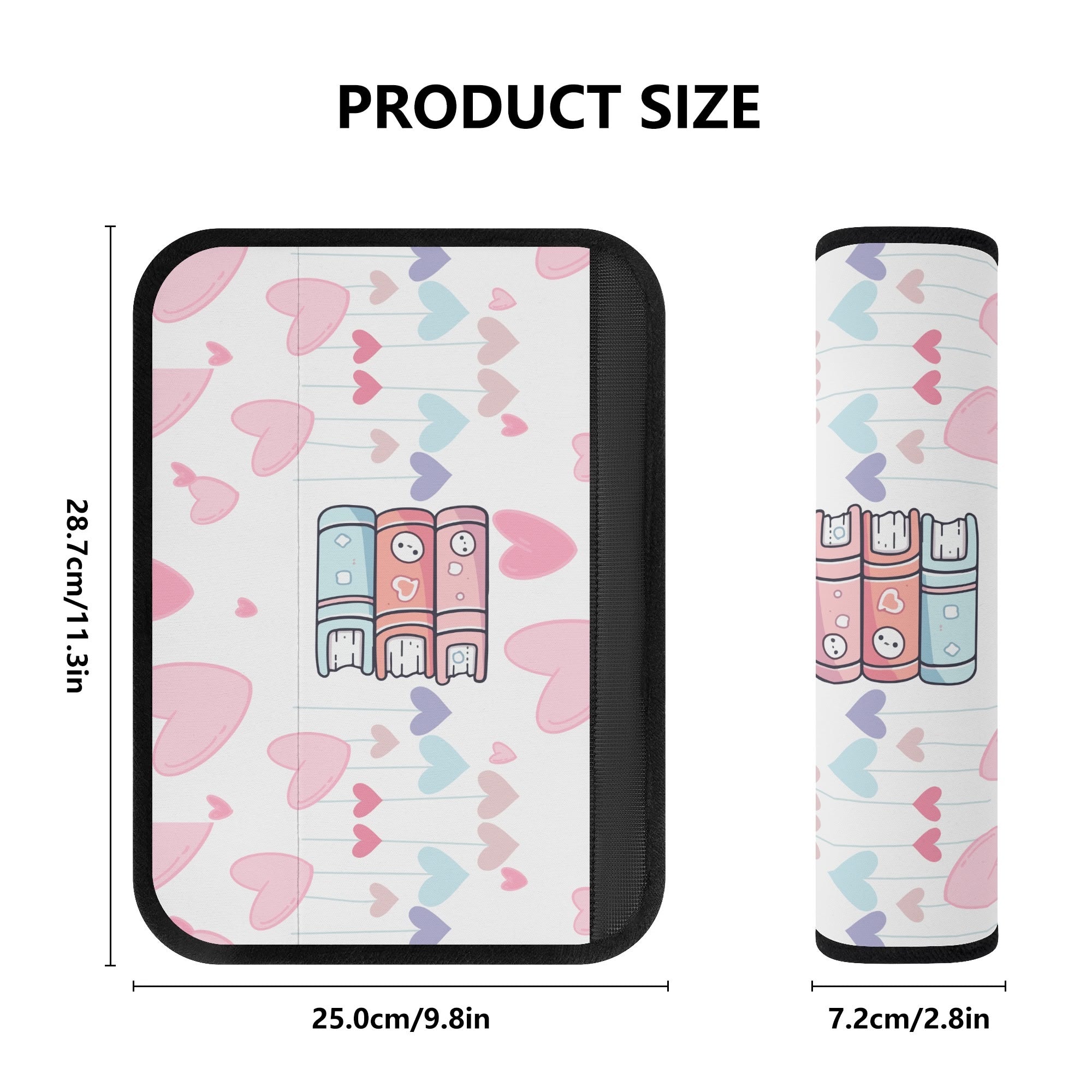 Book Car Seat Belt Cover