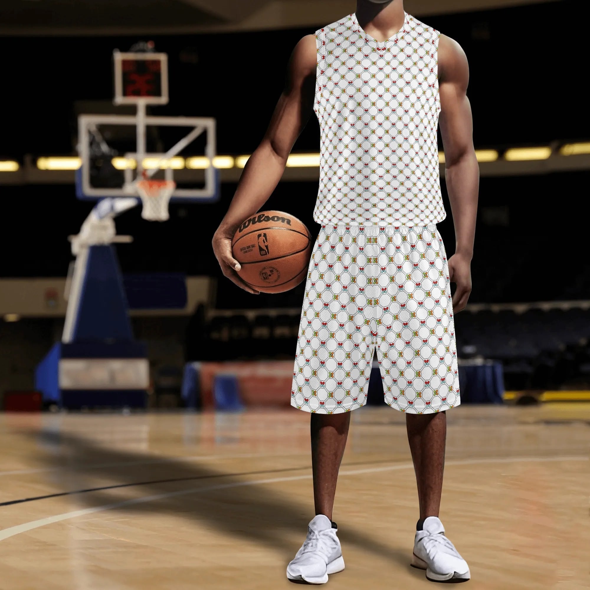 Men Basketball Sports Jersey & Shorts