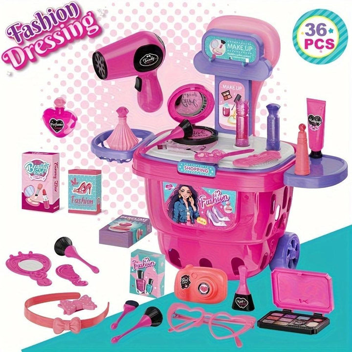 Girl Costume Party Cart 2-In-1 Toy
