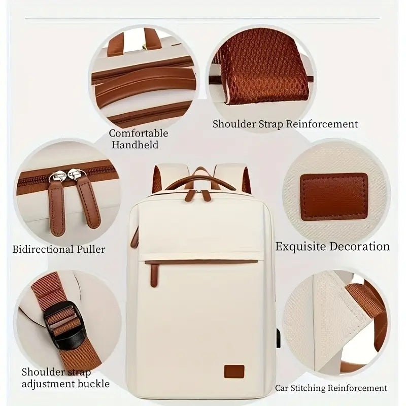 Oxford Cloth Business Computer Bag With Large Capacity, Strong And