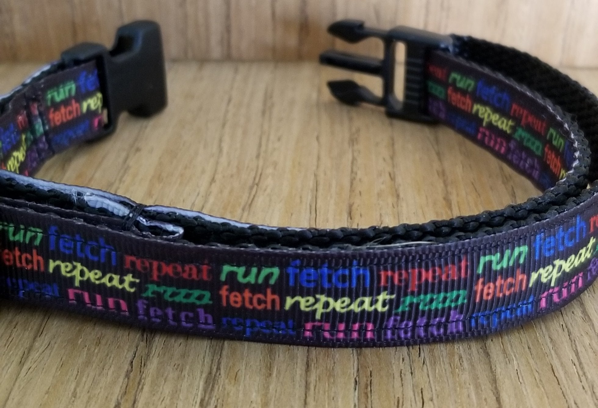 Collar/ Small/ Run Fetch Repeat