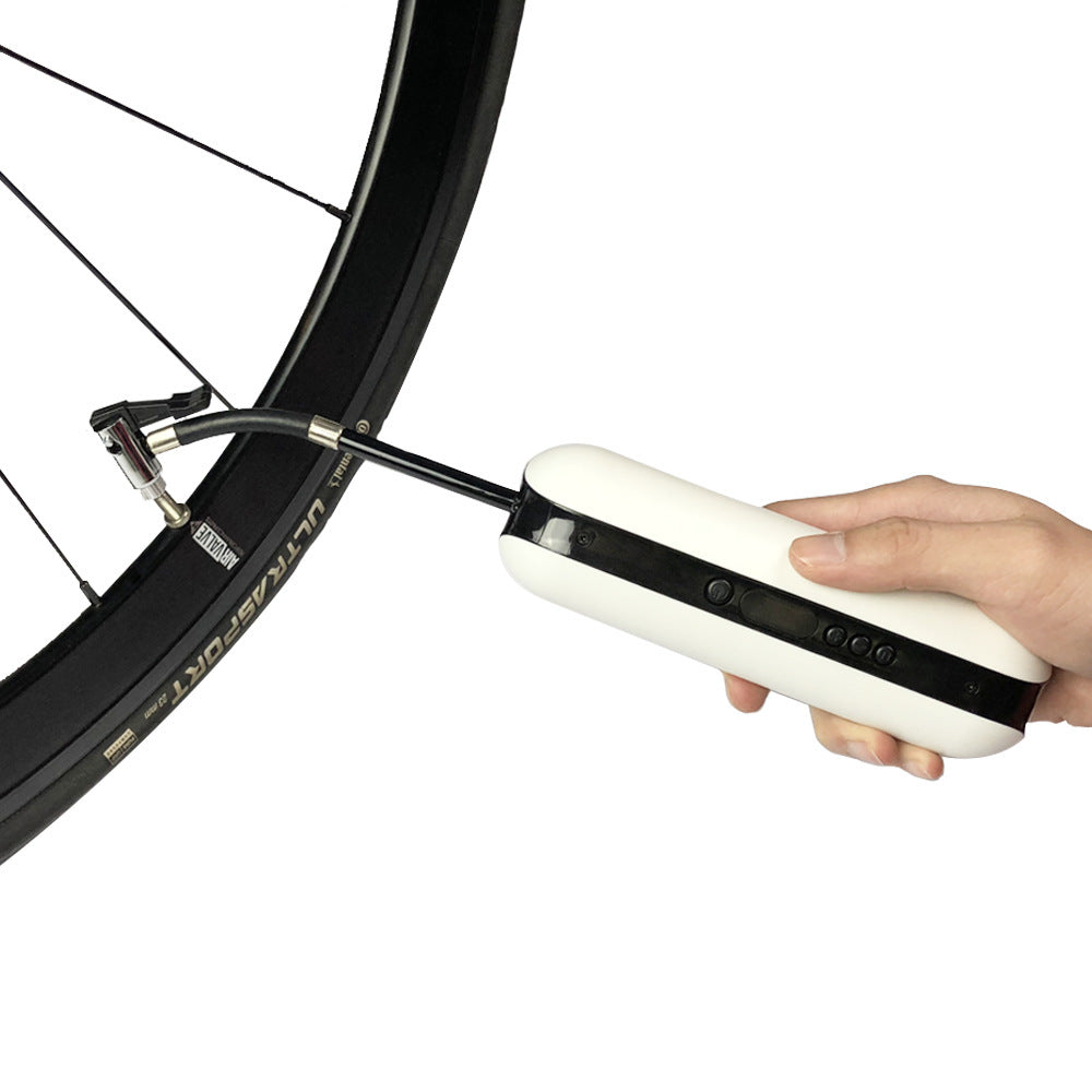 Outdoor Sport Riding 500mAh Smart Electric Bicycle Pump Bicycle Pump