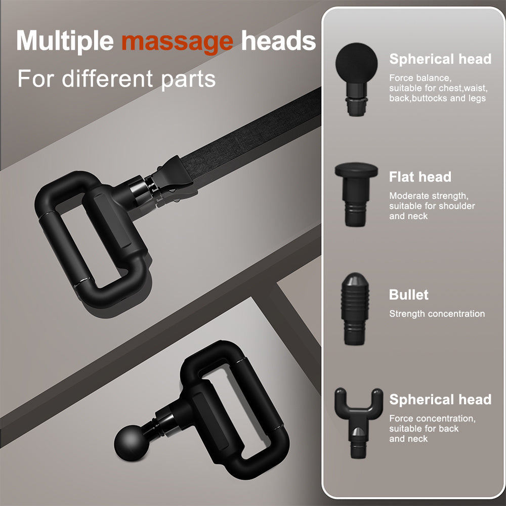 Best Selling Fascia Massager With Waist Belt - 6-Speed Deep Muscle