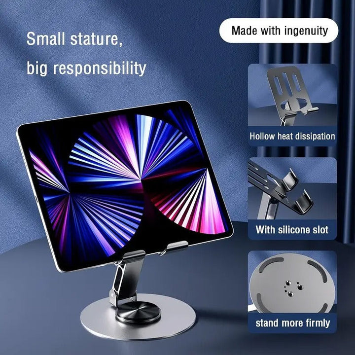 Adjustable Rotating Anti-Slip Metal Phone Stand