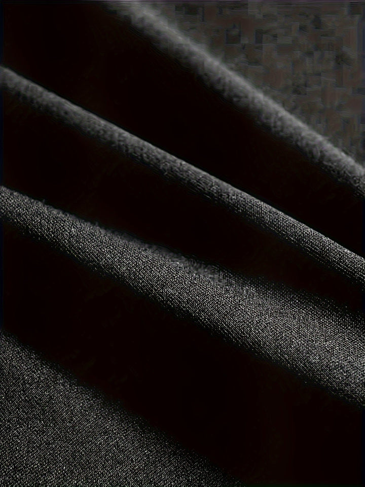 Men's Fashionable Casual Round Neck Pattern T-shirt With Exquisite