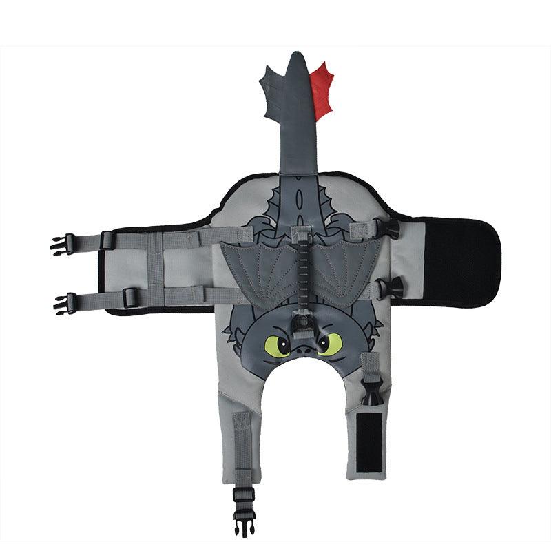 Dragon Pup Cosplay Swimwear - Unleash Your Dog's Inner Mythical