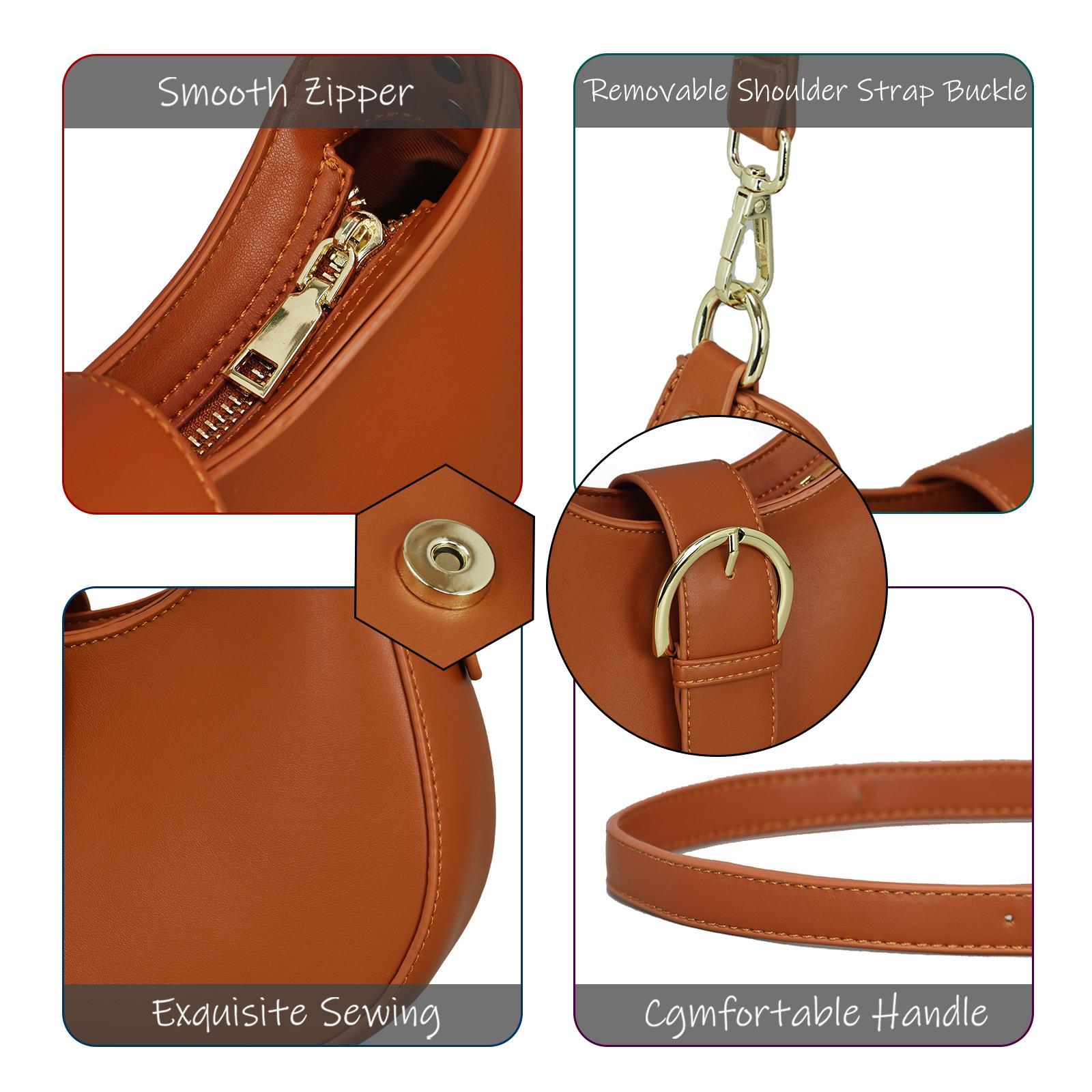 Fashion Los Angeles Women Shoulder Bag Black Brown