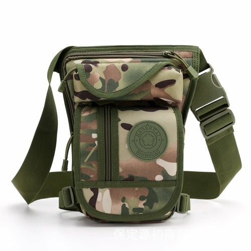 Men's Canvas Retro Waist Bag