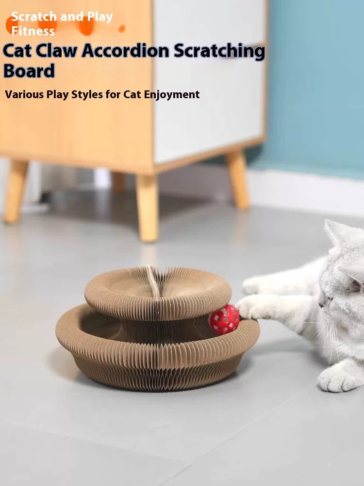 Folding Pet Scratch Toy