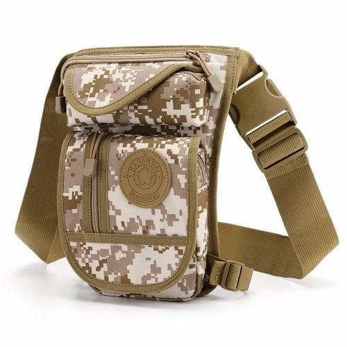 Men's Canvas Retro Waist Bag