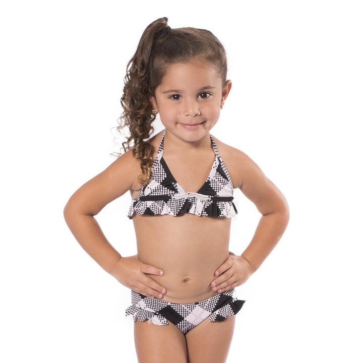 Pinky Rain - Triangle Bikini - Kids Swimwear