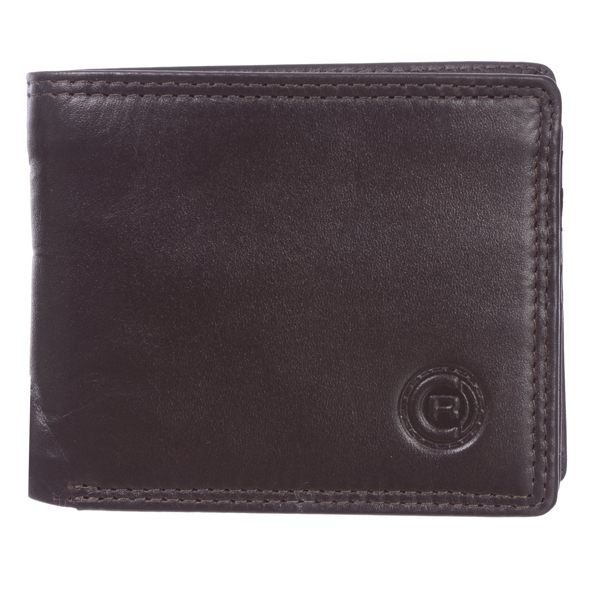 Men's Slimfold Wallet with Center Wing