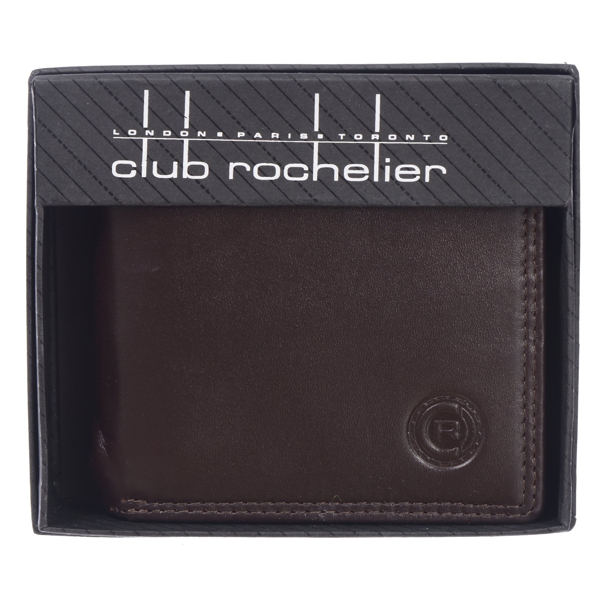 Men's Slimfold Wallet with Center Wing