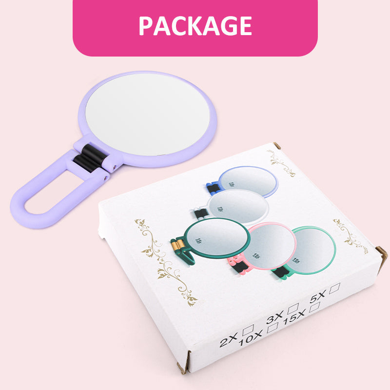 Purple Handle Mirror