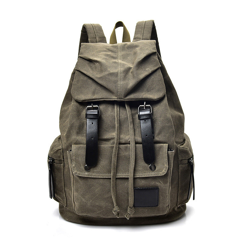 Large Capacity Men's Canvas Bag For Outdoor Tourism