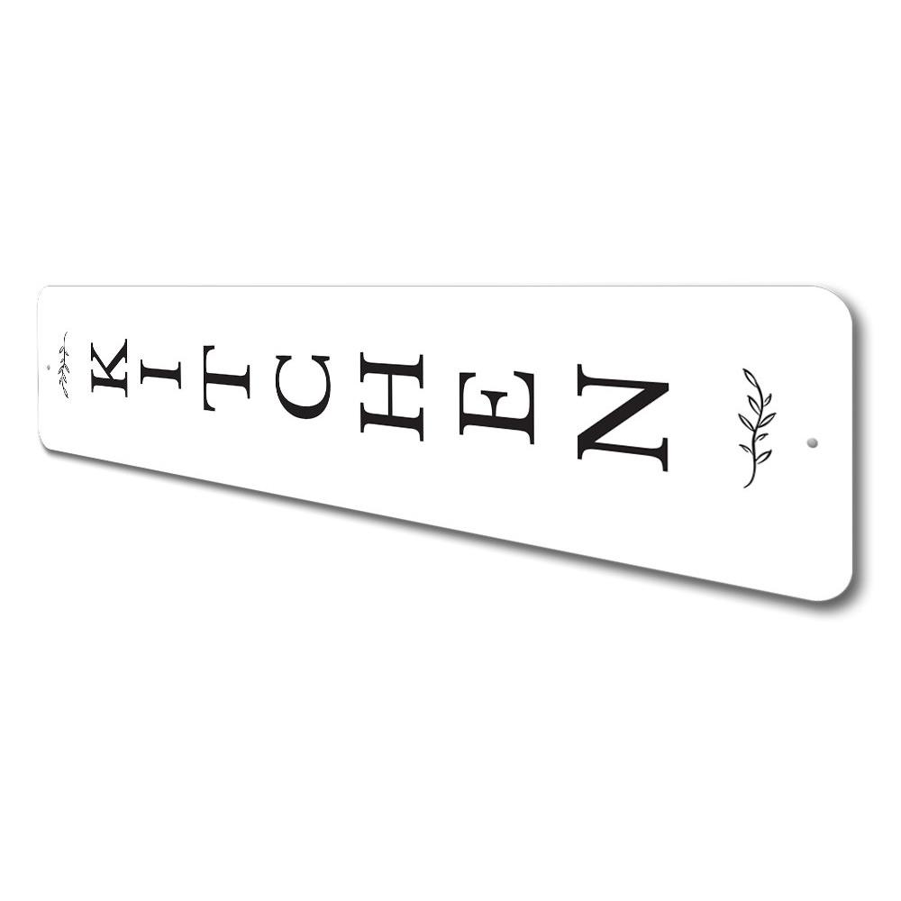 Vertical Kitchen Sign