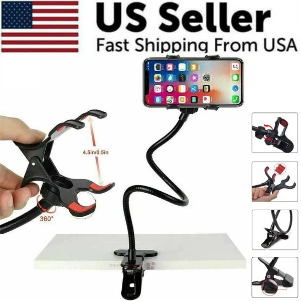 Lazy Person Phone Stand And Desk Clip
