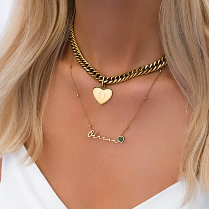 Personalized Stainless Steel Necklace For Women