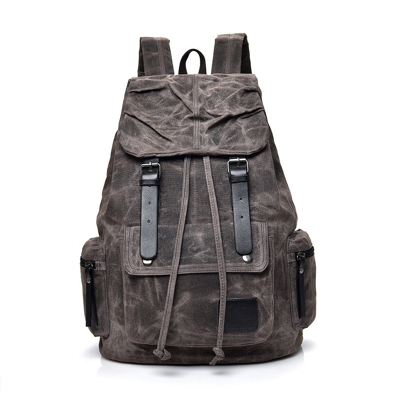 Large Capacity Men's Canvas Bag For Outdoor Tourism