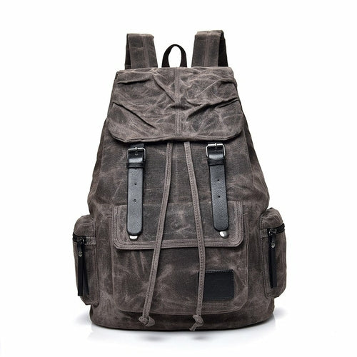 Large Capacity Men's Canvas Bag For Outdoor Tourism