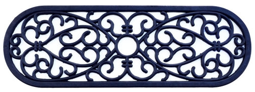 10" X 30" Black Rubber Outdoor Door Mat