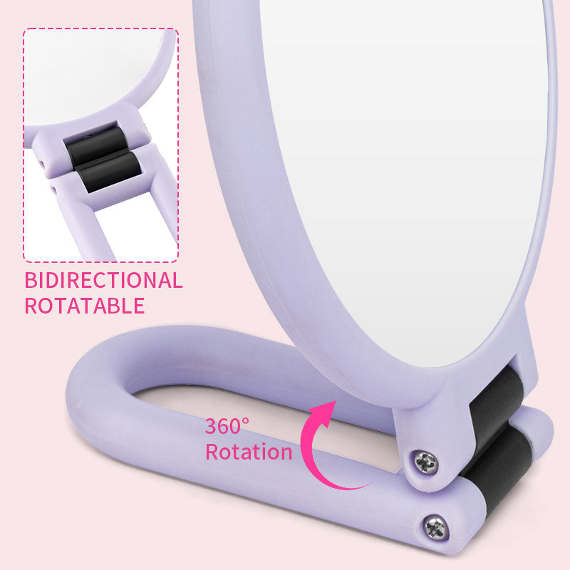 Purple Handle Mirror