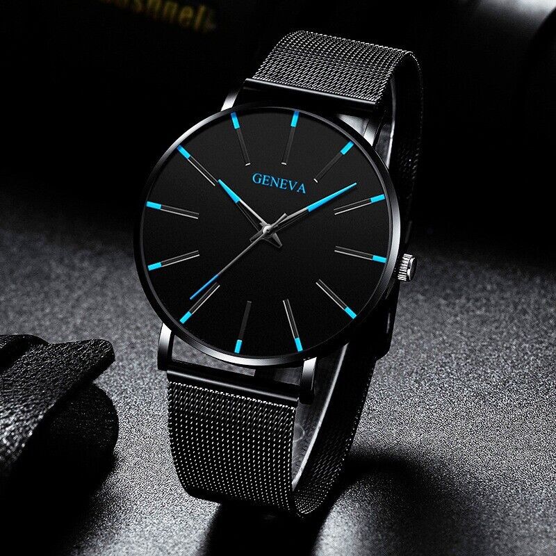 Waterproof Men's Watch Stainless Steel Quartz Luminous Classic Watches