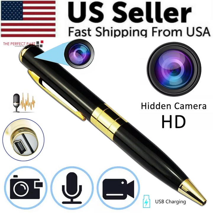 Pen Camera Cam Mini Hidden Pocket Audio Video Recorder DVR Security 10
